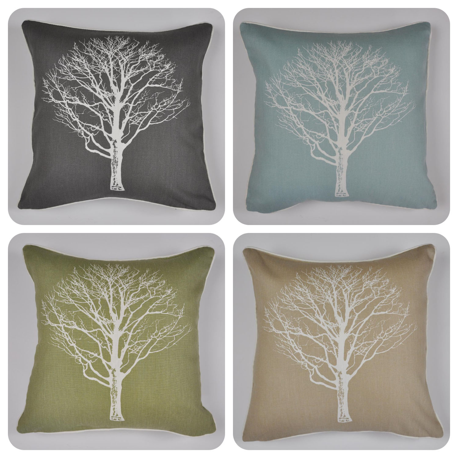 Fusion WOODLAND TREES - Sketched Trees Cushions - 43cm x 43cm | eBay